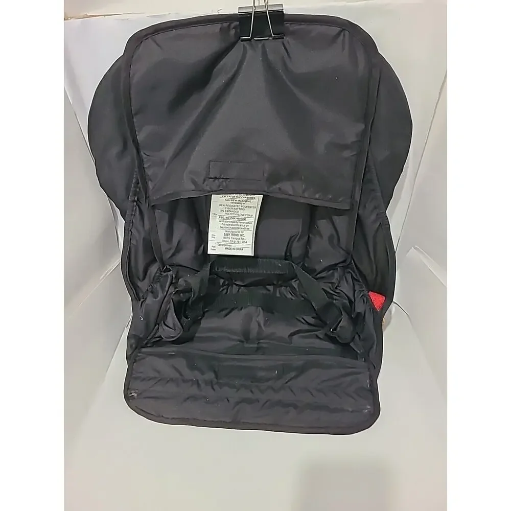 Baby Trend Sit N Stand Double Front Row Seat Cover Fabric Gray Pink #76044